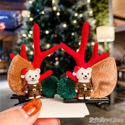 Christmas Cute Antler Hair Clips