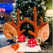 Christmas Cute Antler Hair Clips