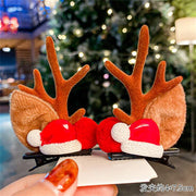 Christmas Cute Antler Hair Clips