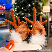 Christmas Cute Antler Hair Clips