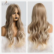 EASIHAIR Ombre Brown Light Blonde Platinum