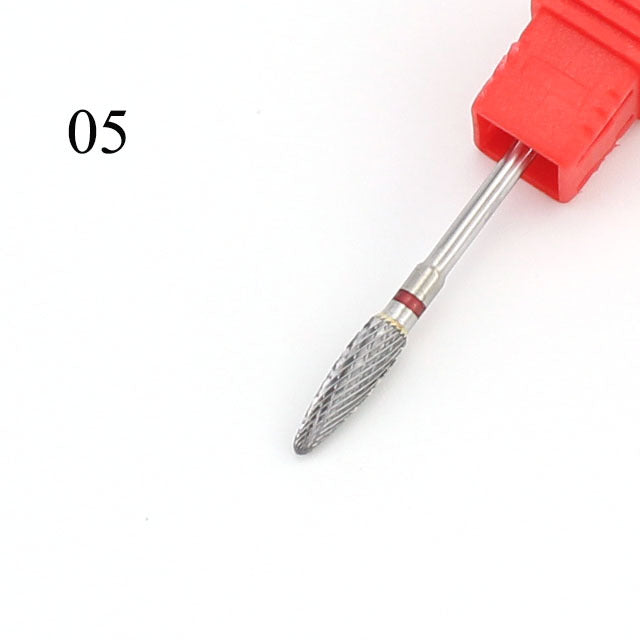 Tungsten Carbide Nail Drill Bit Milling Cutter Eletric Manicure Machine