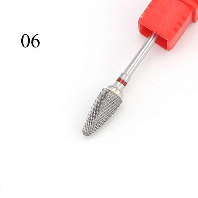 Tungsten Carbide Nail Drill Bit Milling Cutter Eletric Manicure Machine