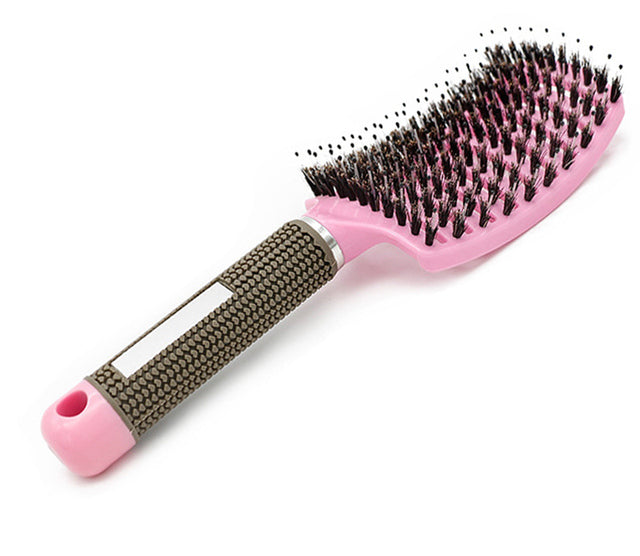 Pop Brush Brosse Detangling Hair Brush Nylon Scalp