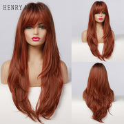 HENRY MARGU Long Natural Wavy Platinum Blonde Wigs