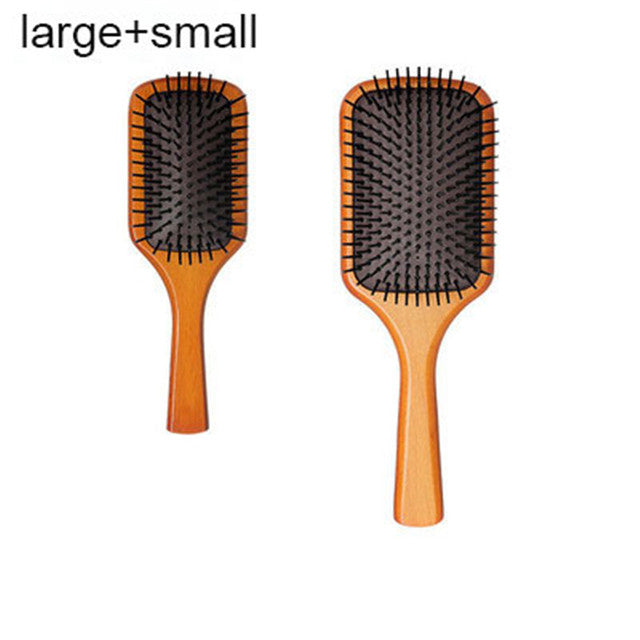 For aveda Massage Comb Gasbag Anti Static Hair Air Cushion Wooden Hairbrush