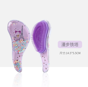 Magic Anti-static Hair Brush Handle Tangle Detangling Comb