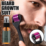 Men Beard Growth Roller Set Beard Growth Kit Men Beard Growth