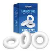 Penis Ring Reusable Silicone Semen Cock Ring Penis Enlargement