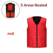 Men Autumn winter Smart heating Cotton Vest