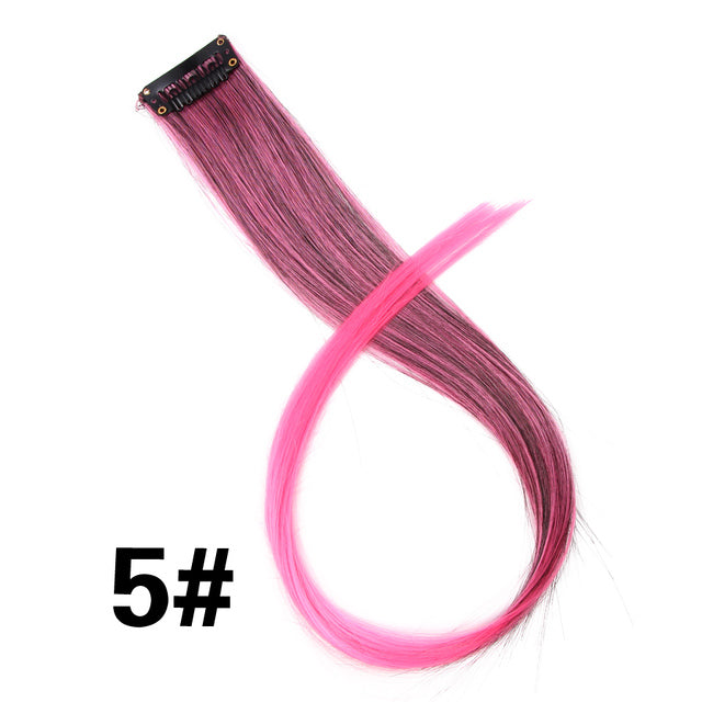 Leeons Synthetic Hair Clip-In One Piece