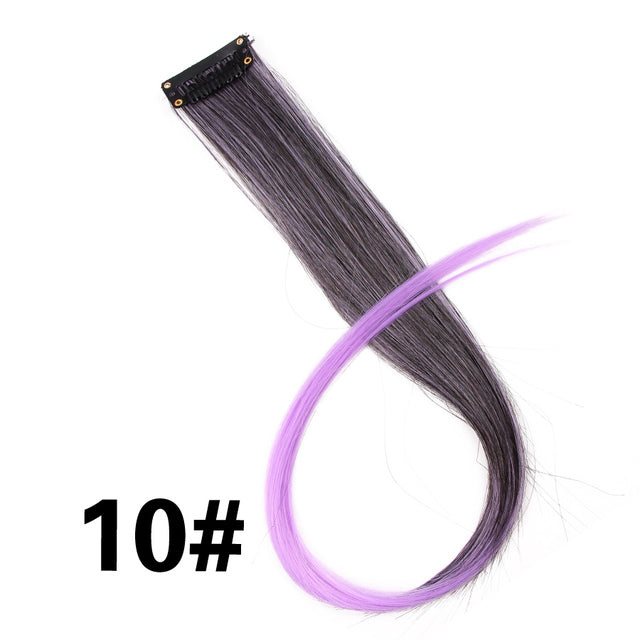 Synthetic Long Straight Women High