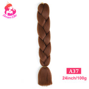 Dream Like 24 inch Ombre Color Synthetic Hair Braids Pre Stretched Wholesale