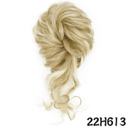 XINRAN Synthetic Curly Donut Chignon