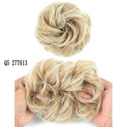 XINRAN Synthetic Curly Donut Chignon