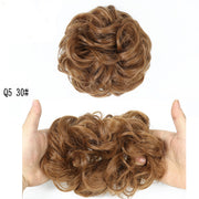 XINRAN Synthetic Curly Donut Chignon