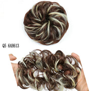 XINRAN Synthetic Curly Donut Chignon