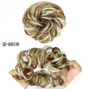 XINRAN Synthetic Curly Donut Chignon