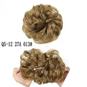 XINRAN Synthetic Curly Donut Chignon