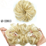 XINRAN Synthetic Curly Donut Chignon