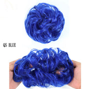 XINRAN Synthetic Curly Donut Chignon