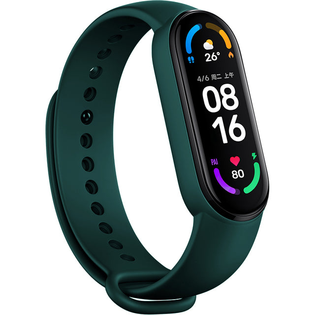 Strap for Xiaomi Mi Band 6 5 4 3 Sport Bracelet watch Silicone