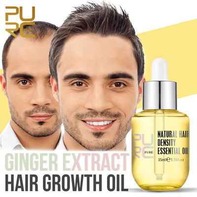 PURC Ginger Essence Hair Growth Products Fast Regrowth Oil