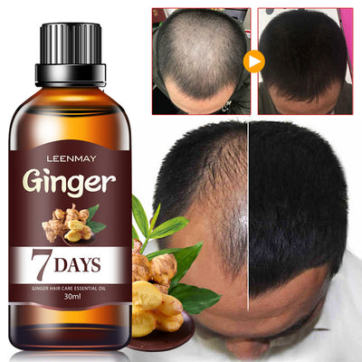 Fast Hair Growth Serum Essential Oils Ginger Treatment Hair Loss Essence