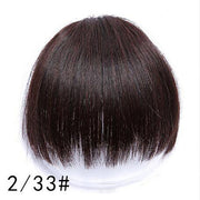 LUPU Synthetic Hair, Women&#39;s Bangs, Short Hair Clips, Natural Black, Solid Color