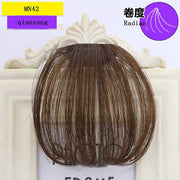 LUPU Synthetic Hair, Women&#39;s Bangs, Short Hair Clips, Natural Black, Solid Color