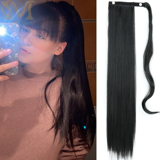 MERISIHAIR Synthetic Long Straight Wrap