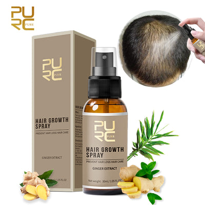 PURC Hair Growth Products Fast Growing Hair Oil Loss Care