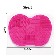 Scrubbing Pad Cosmetic Brush Cleaning Pad Silicone