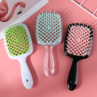 Wide Teeth Air Cushion Combs Women Scalp Massage Comb Hair Brush