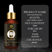 Beard Growth Essential Oil 100% Natural Beard Growth Oil Hair Loss