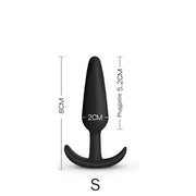 silicone plug anal butt plug