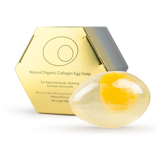 Natural Organic Collagen Egg Soap