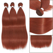 Bone Straight Hair Bundles Piano Ombre Hair Extensions