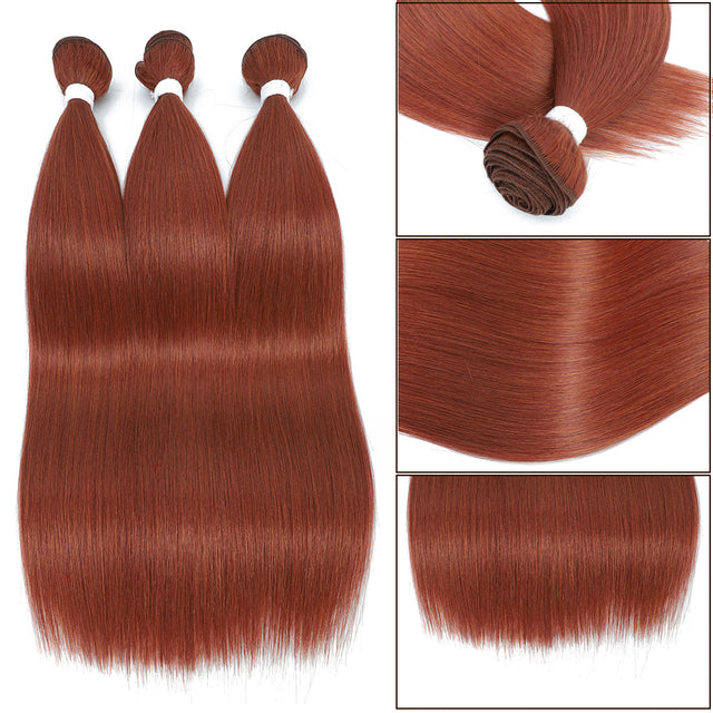 Bone Straight Hair Bundles Piano Ombre Hair Extensions