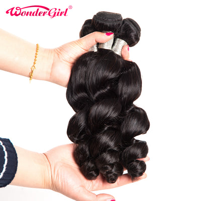 Wonder girl Loose Wave Brazilian Hair Weave