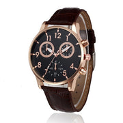 Relogio Masculino Fashion Mens Watches Luxury Leather