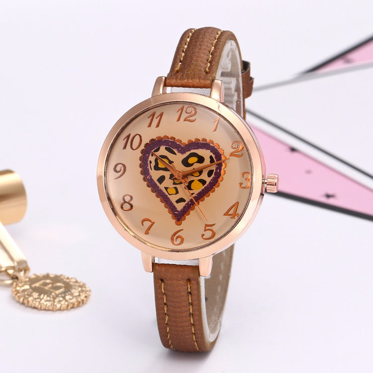 Reloj De Mujer 2017 Fashion Watches Women's Heart Pattern