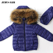 Winter Down Jacket Kids Coat For Boys and Girls