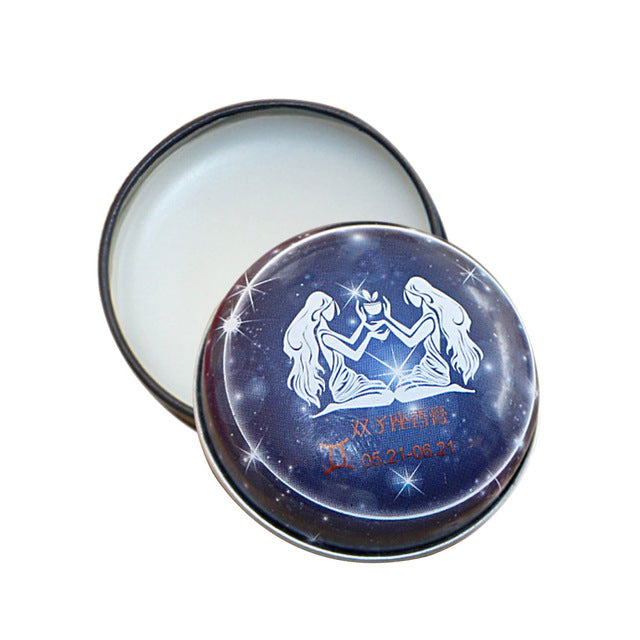 HOT 12 Signs Constellation Zodiac Perfumes Magic Solid Perfume Deodorant