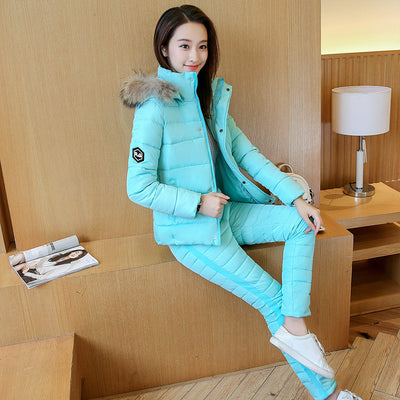 New Winter Jacket Fur Collar Fashion Parka Coat