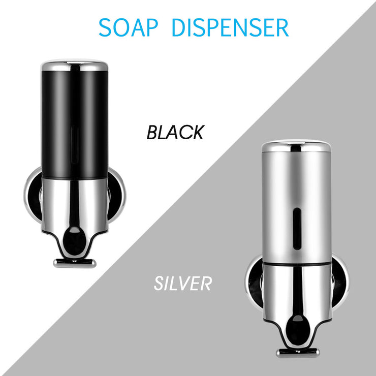 Stainless Steel Soap Dispenser Shampoo Lotion Shower